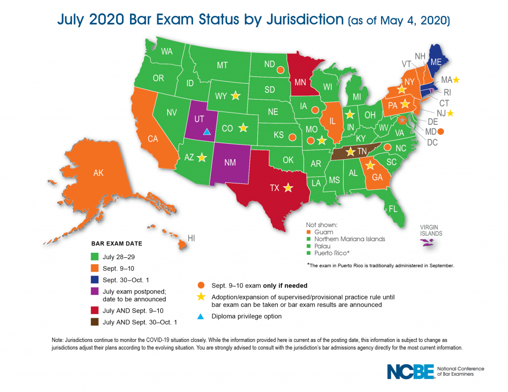 July 2020 Bar Exam COVID19 Schedule Impact Update UWorld Legal