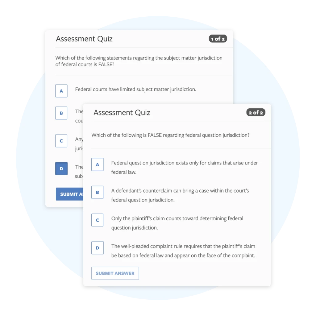 Themis + Uworld assessment quiz question interface.