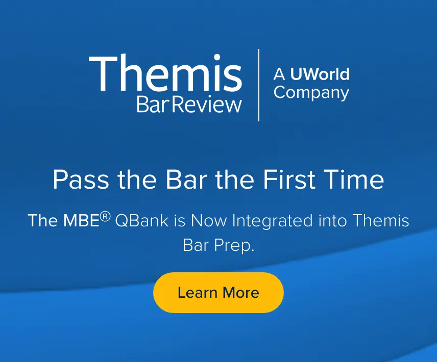 The MBE® QBank is Now Fully Integrated into Themis Bar Prep