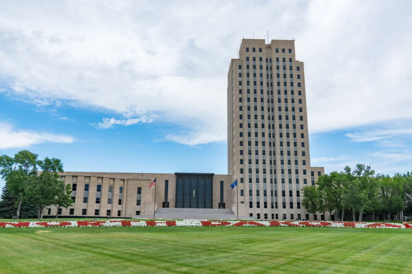 Bismarck, North Dakota Capitol Building: Home of the ND State Bar Exam