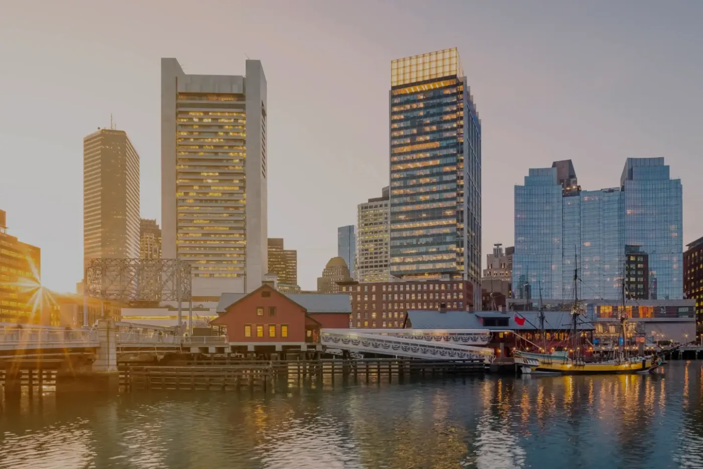 Boston Harbor - Home to Massachusetts Bar Exam